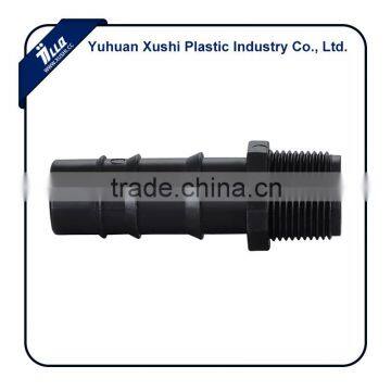 plastic PP PE threaded Straight Hose Fitting