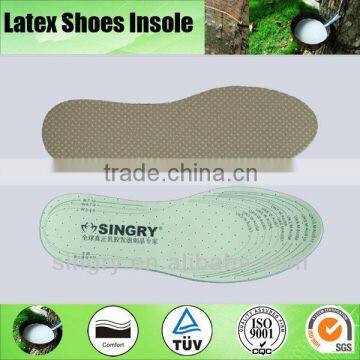 print logo natural foam shoe insole