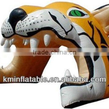 tiger inflatable sports tunnel