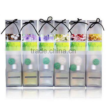 gift set/new product aroma car air freshener/glass aroma diffuser