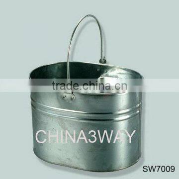 low price galvanized mop bucket