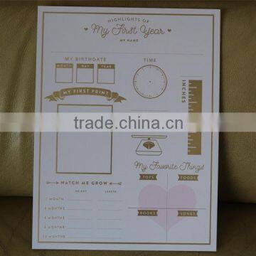 Wholesale 1.4mm thickness paper google cardboard display stand with printing words
