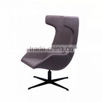 Replica Grey Cashmere Wool Designer Lounge Chair