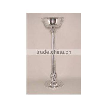 Decorative silver flower tower for sale