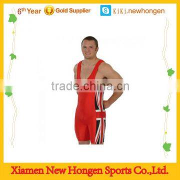 international sublimated lifting singlet, mens wholesale wrestling singlet