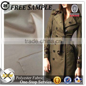 100 polyester twill fabric T400 stretch fabric for jacket