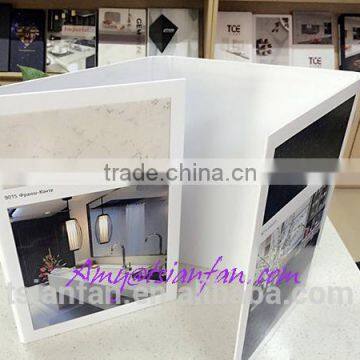 tile sample display folder paper sample book