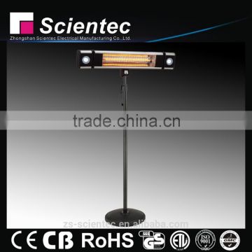 Stand Electrical Heater With LED Lighting