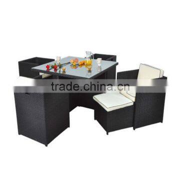 ZT-1204CT Rattan garden furniture aluminum furniture