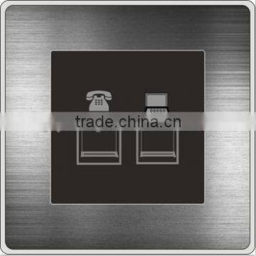 Electrical switch socket wall switch and socket light socket hotel socket panel