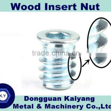 Galvanized Threaded Wood Insert Nut photo-5