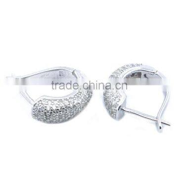 High Quality 925 Sterling Silver Loop Earring photo-2