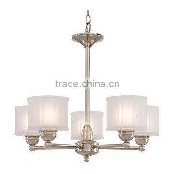 Bronze 5 Light 1 Tier Mini Chandelier Series Collection