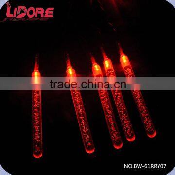 LIDORE Mini Plastic Chandelier Decoration Acrylic Crystal Tube LED Light