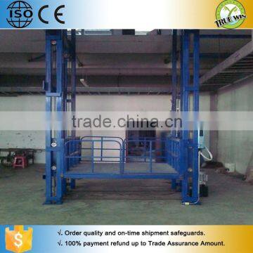 HOT 2.2kw aerial work platform / chain GUIDE elevator