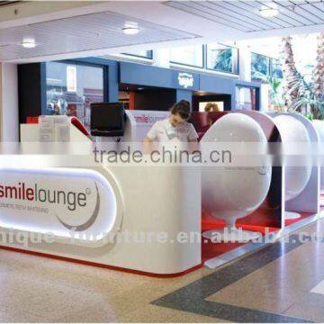 Furnitures for Cosmetic Display Teeth Kiosk Client Design Tooth Kiosk From China Factory Price