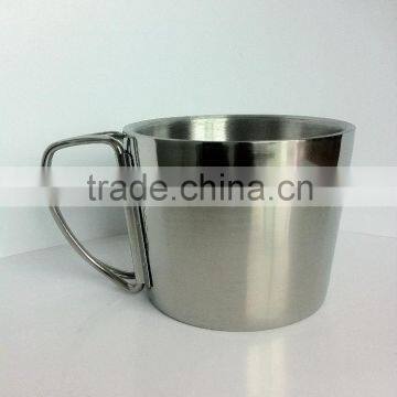 300ml Stainless Steel Tass Mini Sound Metal Beer Mugs Coffee Cup photo-2