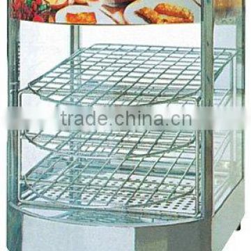 Food warmer display case