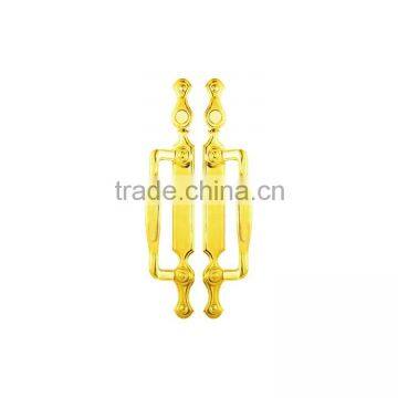 Hotel Entrance Door HK7033 3G ACU Copper Door Luxurious Handle photo-2