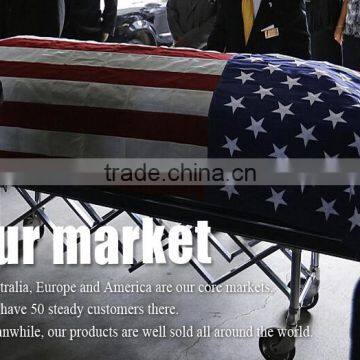 JS-TR005 Simple Best Price Coffin Trolley photo-4