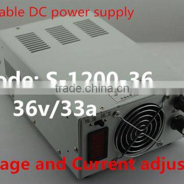 Hight efficiency 1200w 12V/24V/36V/48V led switching power supply