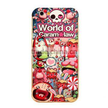 Hot Sale Cell Phone Metal Bumper Acrylic Back Cover Case