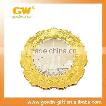 2015 Gold And Silver Brass Coin