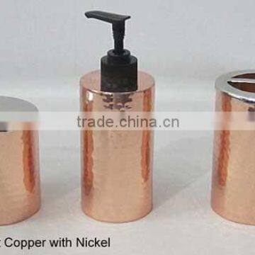 Copper With Nickel Brass Bathroom Set Bathroom Accessories 3 Pcs Set
