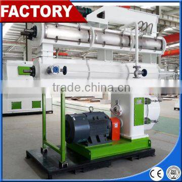 New 1-5tons per hour animal feed pellet production line with grinder and mixer ,pelleting machine and cooler