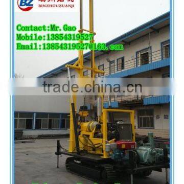 BZYX300L Crawler Type Core Drilling Rig , power for granite,marble,etc.