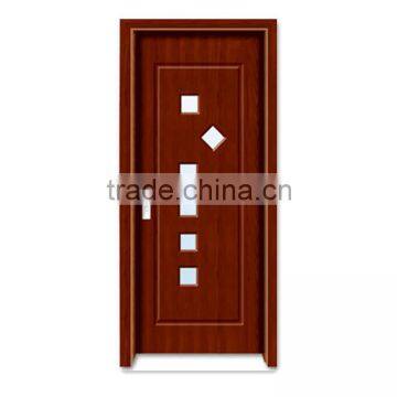 Golden Supplier pvc mdf wooden glass design door