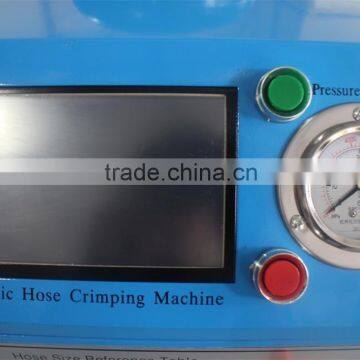 CE CNC 1/8"~2" 4SP Hydraulic Hose Crimping Machine /finn-power Crimping Machine With Workbench and Quick Change Tool photo-2