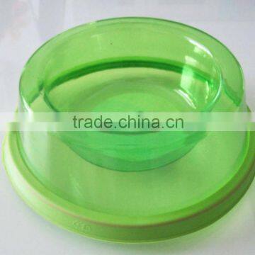 round shaped pet bowl