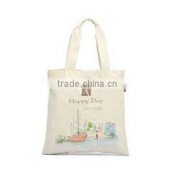 custom large cotton drawstring bag cotton shoe bag logo printing pouch