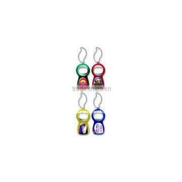 Domed Bottle Opener Key Tag