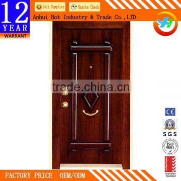 Simple Style Metal Door Frame High Quality Armored Steel Door Storm Proof Waterproof Entry Door Gift