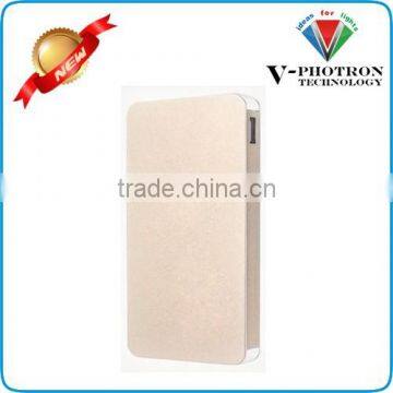 Colorful and slim Li polymer battery 6000mAh Power Bank