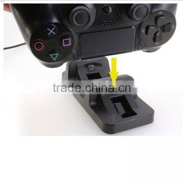 Compact Designed Dual Controller Charger W/ LED Indicators For PS4