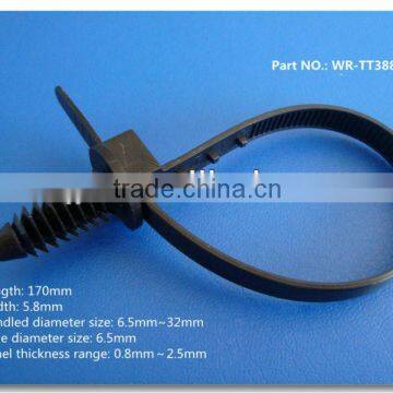 hight quality nylon cable tie PVC cable tie