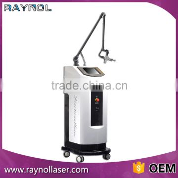 Best Glass Tube Co2 Fractional Laser Machine Mole Removal For Scar Removal Pore Removal Face Lifting