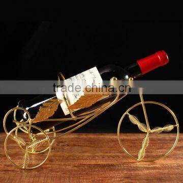 High Quality Decoration Home Wine Bottle Holder / Iron Wine Rack