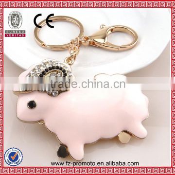 Fashion Sheep 2015 rhinestone keychain