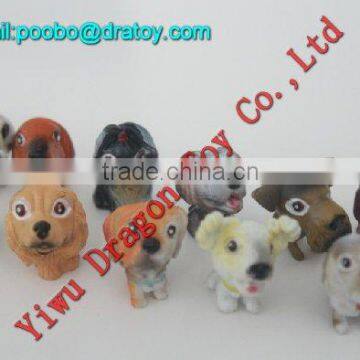 Cute plastic cartoon animal toy for promotion