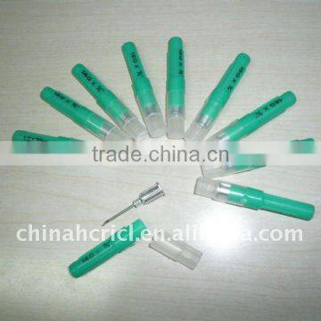 for vet Aluminum Hub Needles