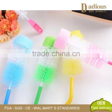 Durable Baby Cleaning Brus High Quality Baby Bottle Nylon Brush photo-5