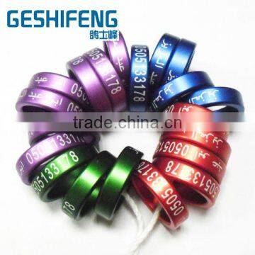 2016 CUSTOMIZED Pigeon Foot Bands with great price