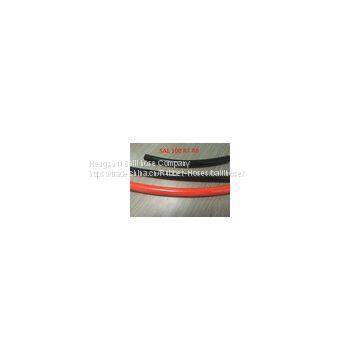 SAE 100 R7 medium pressure synthetic fibre braid thermoplastic hose
