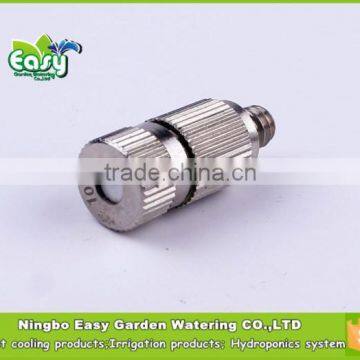 Anti drip Fog Mist Nozzle Ceramic insert, High pressure mist cooling nozzle. Brass nozzle. Mist cooling products