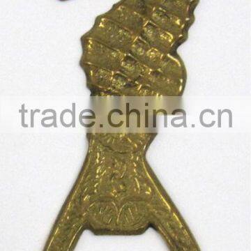 DECORATIVE BRASS BOTTLE OPENER