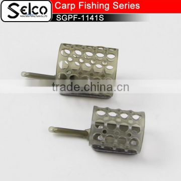 SGPF-1141S (27mm*32mm) plastic lead weights carp fishing cage feeder